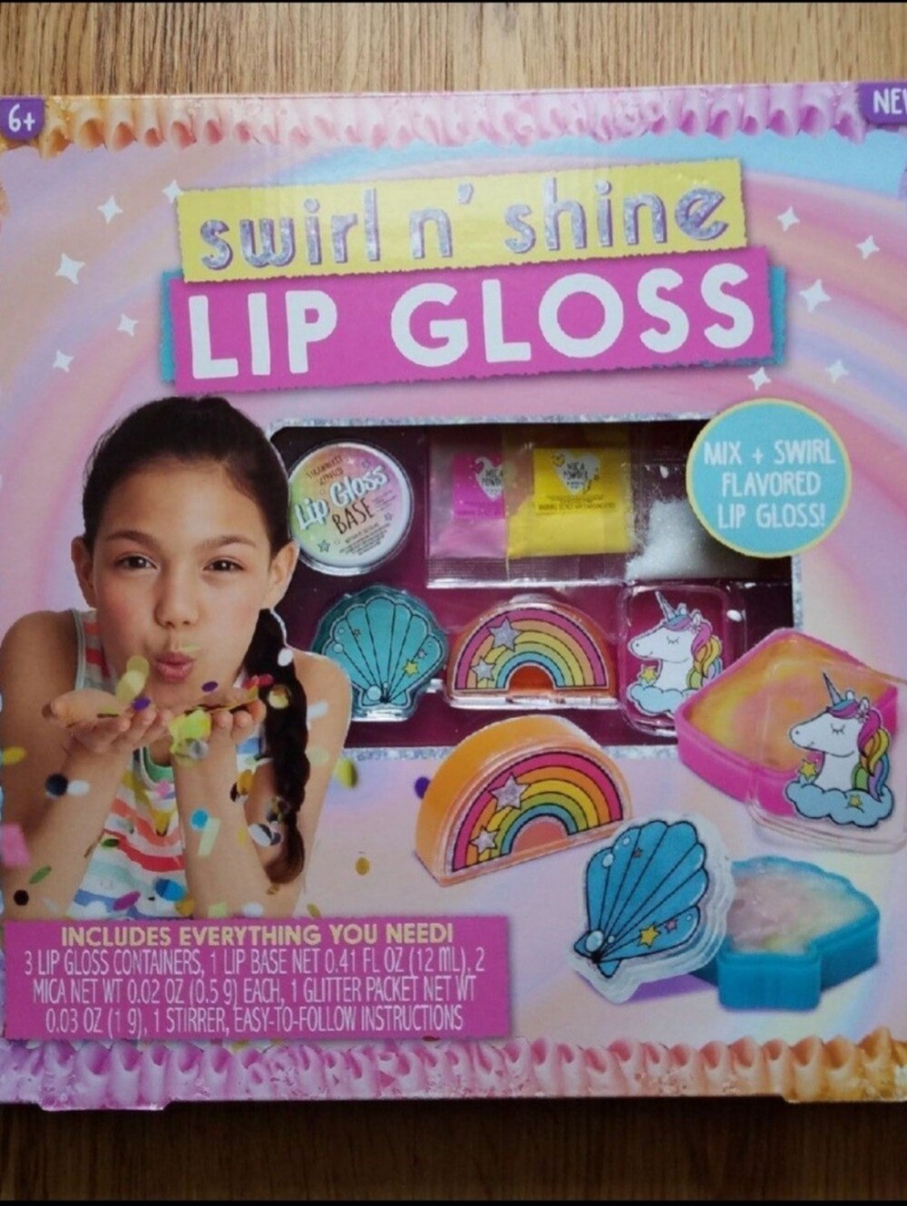 Swirl n' Shine Lip Gloss Set - unicorn